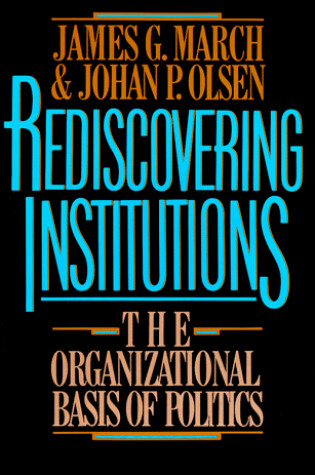 Cover of Organizational Basis of Politics