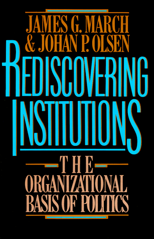 Book cover for Organizational Basis of Politics