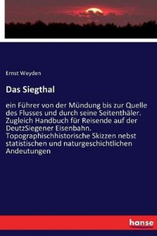 Cover of Das Siegthal