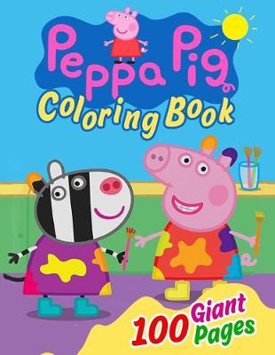 Book cover for Peppa Pig Coloring Book