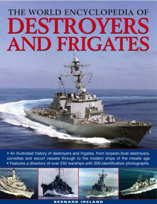 Book cover for The World Encyclopedia of Destroyers and Frigates