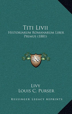 Book cover for Titi LIVII