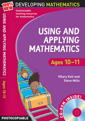 Book cover for Using and Applying Mathematics: Ages 10-11