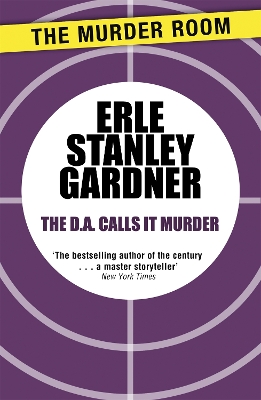 Book cover for The D.A. Calls it Murder