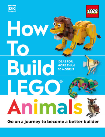 Book cover for How to Build LEGO Animals