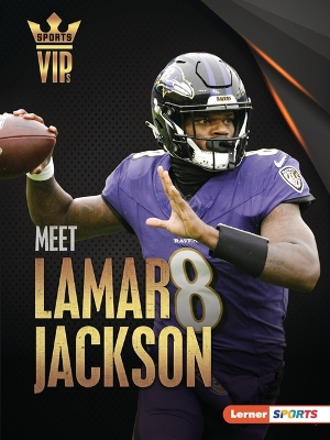 Book cover for Meet Lamar Jackson