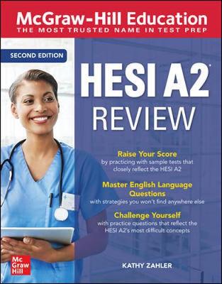 Book cover for McGraw-Hill Education HESI A2 Review, Second Edition