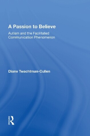 Cover of A Passion to Believe