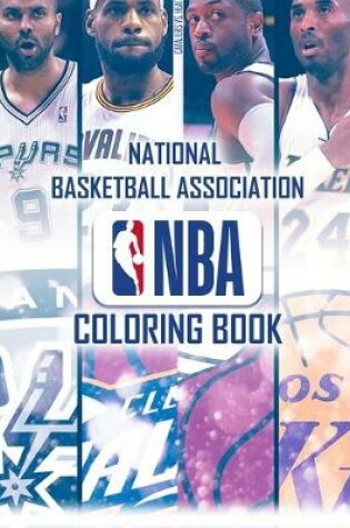 Cover of National Basketball Assocation Coloring Book