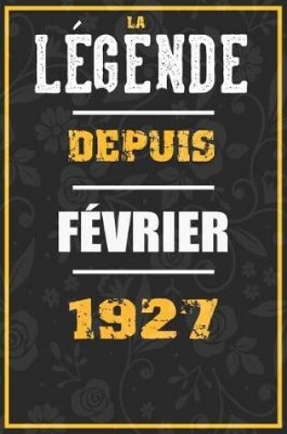 Cover of La Legende Depuis FEVRIER 1927