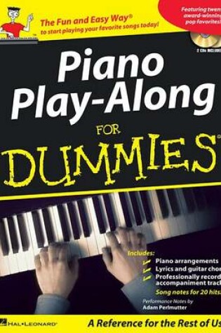 Cover of Piano Play-Along for Dummies