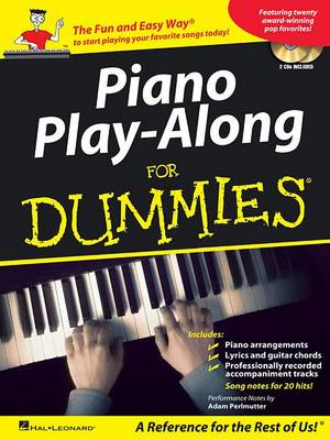 Book cover for Piano Play-Along for Dummies