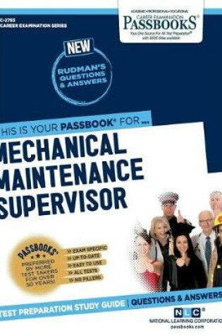 Cover of Mechanical Maintenance Supervisor (C-2793)