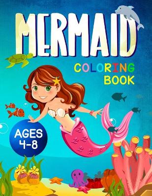 Cover of Mermaid Coloring Book