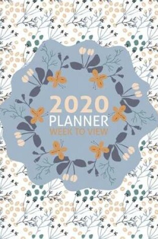 Cover of Blue Herbs 2020 Week to View Planner