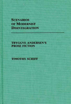 Cover of Scenarios of Modernist Disintegration