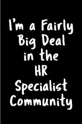 Book cover for I'm a fairly big deal HR specialist community