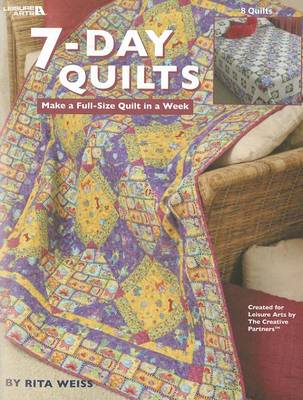 Book cover for 7-Day Quilts