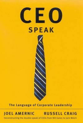 Book cover for CEO-Speak