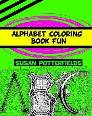 Book cover for Alphabet Coloring Book Fun