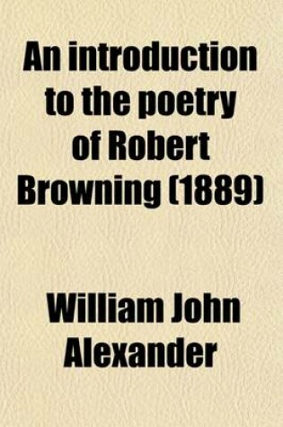 Cover of An Introduction to the Poetry of Robert Browning