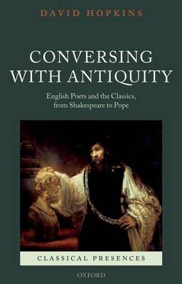 Book cover for Conversing with Antiquity
