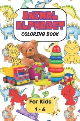 Cover of Animal Alphabet Coloring Book