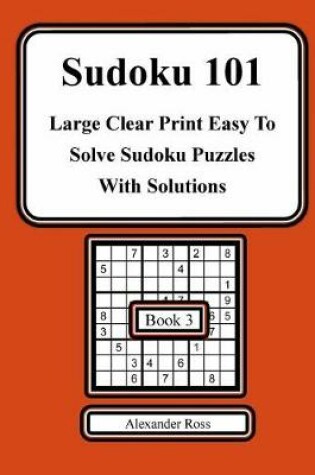 Cover of Sudoku 101 Book 3