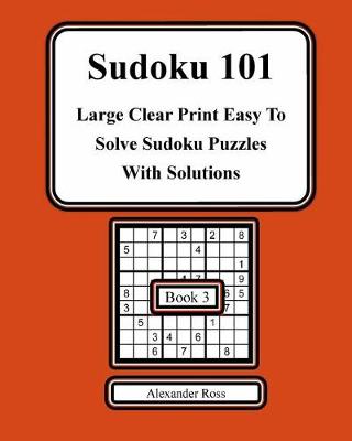 Book cover for Sudoku 101 Book 3