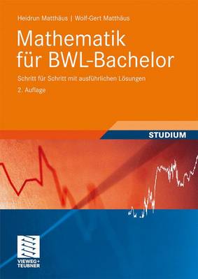 Cover of Mathematik Fur Bwl-Bachelor