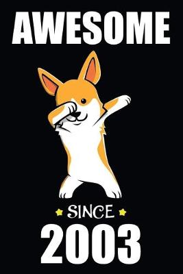 Book cover for 16th Birthday Dabbing Corgi