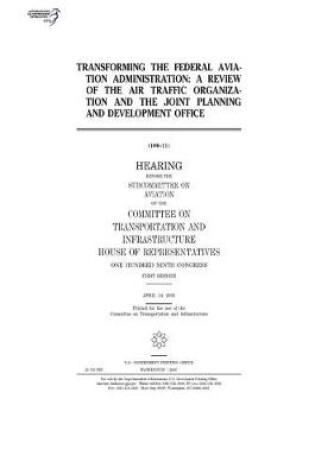 Cover of Transforming the Federal Aviation Administration