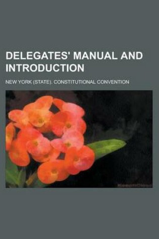 Cover of Delegates' Manual and Introduction