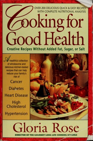 Cover of Cooking for Good Health