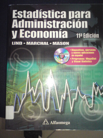 Book cover for Estadistica Para Administracion y Economia