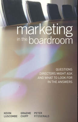 Book cover for Marketing in the Boardroom