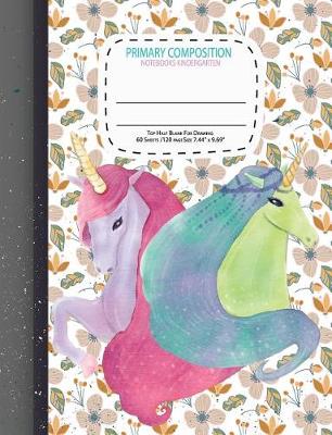 Book cover for primary composition notebooks kindergarten