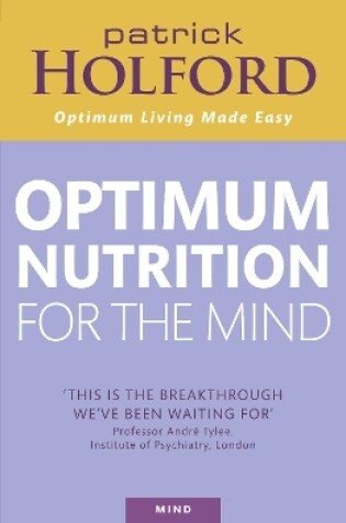 Cover of Optimum Nutrition For The Mind