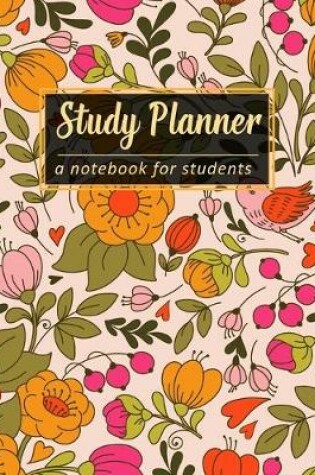 Cover of Study Planner Notebook for Students