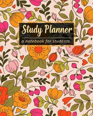 Book cover for Study Planner Notebook for Students