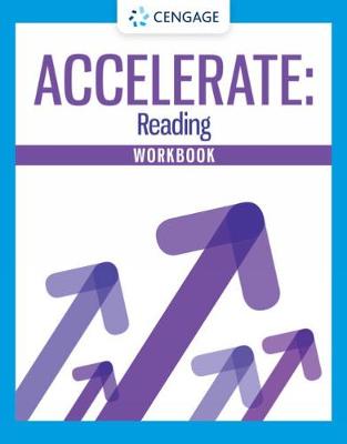 Book cover for Student Workbook for Cengage's MindTap Accelerate: Reading, 1 term Instant Access