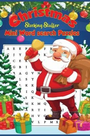 Cover of Christmas Stocking Stuffer Mini Word Search Puzzles