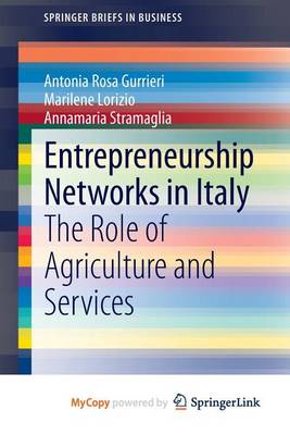 Book cover for Entrepreneurship Networks in Italy