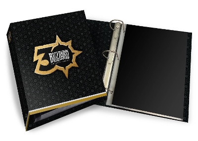 Book cover for The Blizzard 30th Anniversary Pin Portfolio Binder W/Exclusive Pin