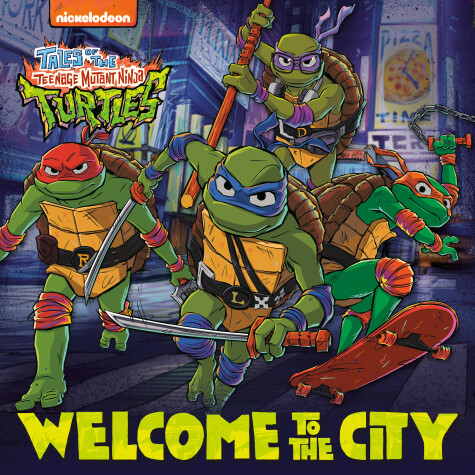 Book cover for Welcome to the City (Tales of the Teenage Mutant Ninja Turtles)