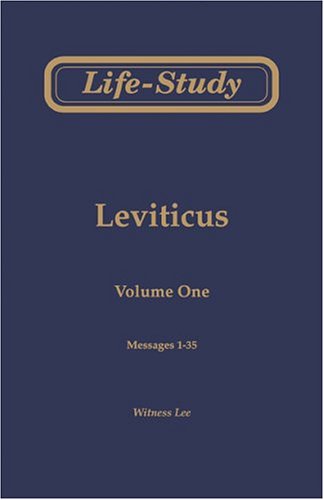 Book cover for Life-Study of Leviticus