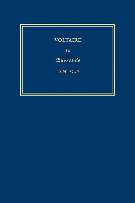 Book cover for Complete Works of Voltaire 14