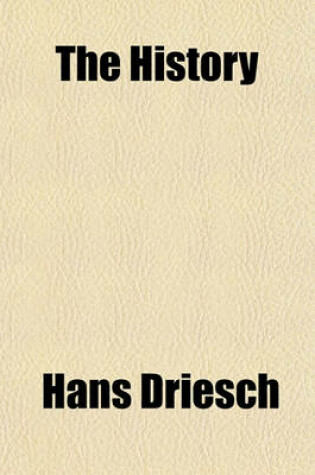 Cover of The History