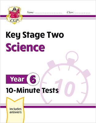 Book cover for New KS2 Year 6 Science 10-Minute Tests