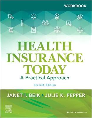 Book cover for Workbook for Health Insurance Today: a Practical Approach